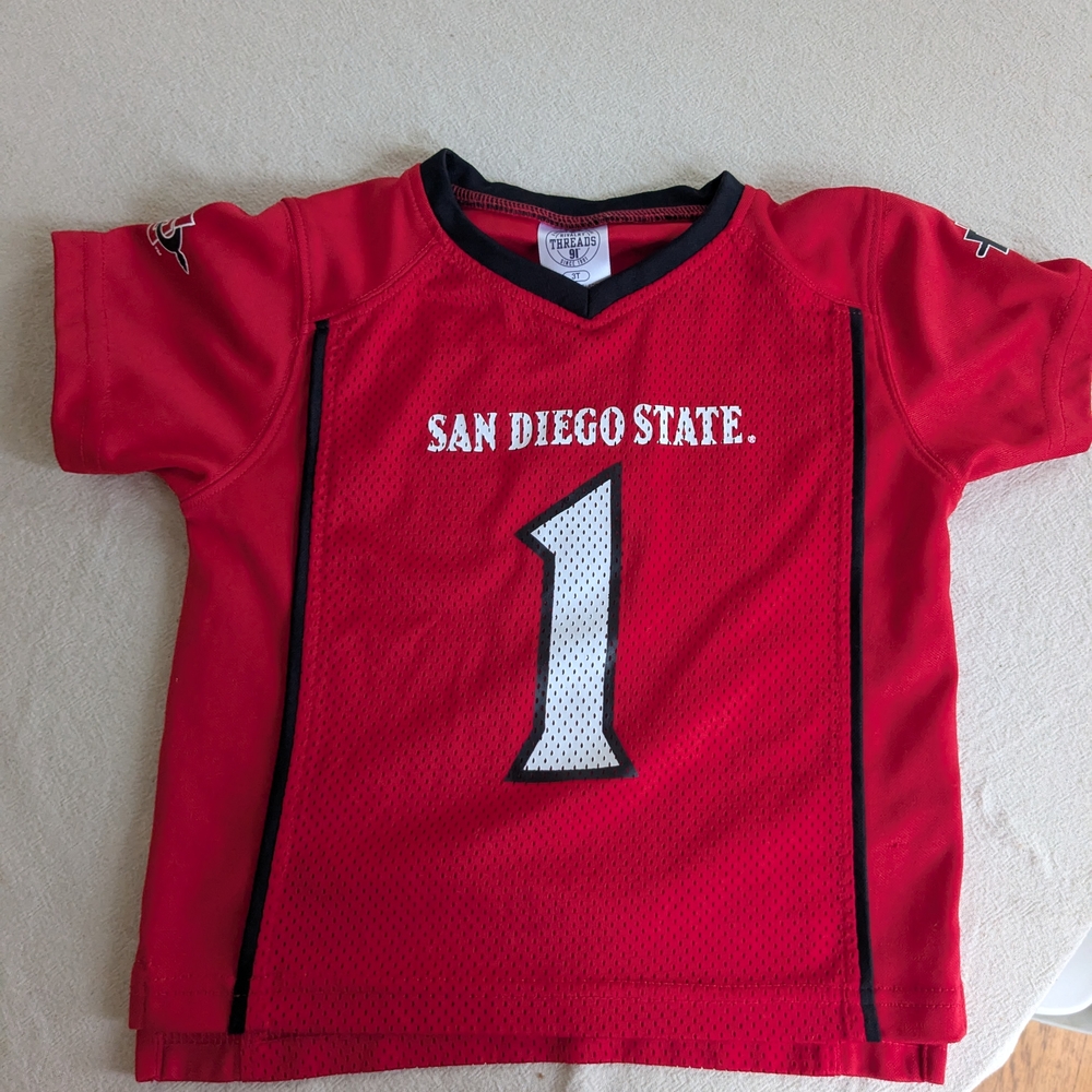Rivalry Threads Red San Diego State Kids Jersey